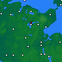 Nearby Forecast Locations - Plön - Kaart