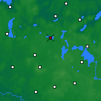 Nearby Forecast Locations - Goldberg - Kaart
