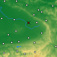 Nearby Forecast Locations - Gütersloh - Kaart