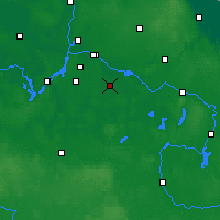 Nearby Forecast Locations - Schönefeld - Kaart