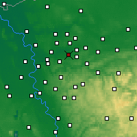 Nearby Forecast Locations - Gelsenkirchen - Kaart