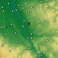 Nearby Forecast Locations - Bergisch Gladbach - Kaart