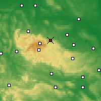 Nearby Forecast Locations - Wernigerode - Kaart