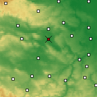 Nearby Forecast Locations - Artern - Kaart