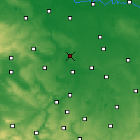 Nearby Forecast Locations - Halle - Kaart