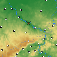 Nearby Forecast Locations - Dresden - Kaart