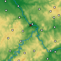 Nearby Forecast Locations - Andernach - Kaart