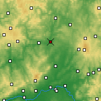 Nearby Forecast Locations - Gießen - Kaart