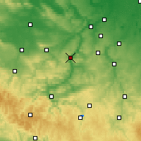 Nearby Forecast Locations - Jena - Kaart