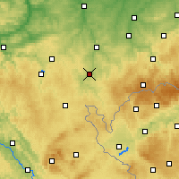 Nearby Forecast Locations - Plauen - Kaart