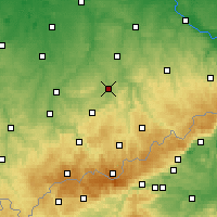 Nearby Forecast Locations - Chemnitz - Kaart
