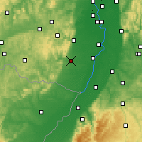 Nearby Forecast Locations - Landau - Kaart