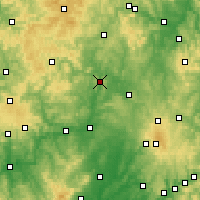 Nearby Forecast Locations - Marburg - Kaart
