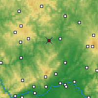 Nearby Forecast Locations - Wetzlar - Kaart