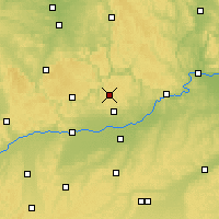 Nearby Forecast Locations - Denkendorf - Kaart