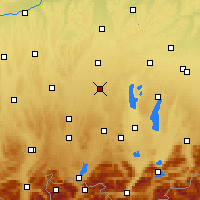 Nearby Forecast Locations - Landsberg - Kaart