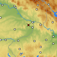 Nearby Forecast Locations - Fürstenzell - Kaart
