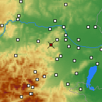 Nearby Forecast Locations - Breitenfort - Kaart