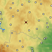 Nearby Forecast Locations - Kostelni - Kaart