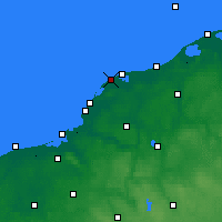 Nearby Forecast Locations - Jarosławiec - Kaart