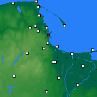 Nearby Forecast Locations - Gdynia - Kaart