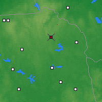 Nearby Forecast Locations - Suwałki - Kaart