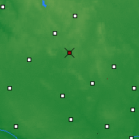 Nearby Forecast Locations - Mława - Kaart