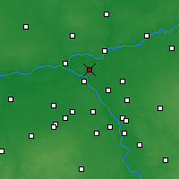 Nearby Forecast Locations - Legionowo - Kaart