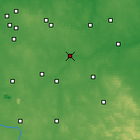 Nearby Forecast Locations - Tomaszów Mazowiecki - Kaart
