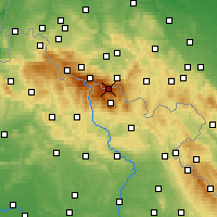 Nearby Forecast Locations - Sneeuwkop - Kaart
