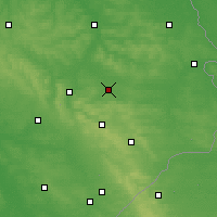 Nearby Forecast Locations - Zamość - Kaart