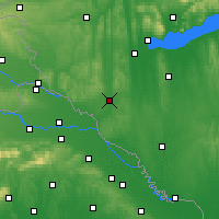 Nearby Forecast Locations - Nagykanizsa - Kaart