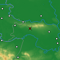 Nearby Forecast Locations - Sremska Mitrovica - Kaart