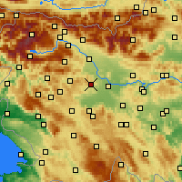 Nearby Forecast Locations - Medvode - Kaart