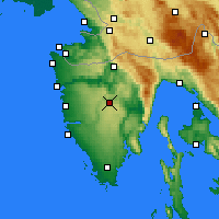Nearby Forecast Locations - Pazin - Kaart