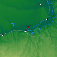 Nearby Forecast Locations - Călăraşi - Kaart