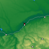 Nearby Forecast Locations - Giurgiu - Kaart