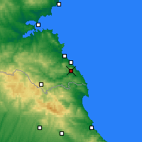 Nearby Forecast Locations - Achtopol - Kaart