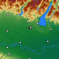 Nearby Forecast Locations - Ghedi - Kaart