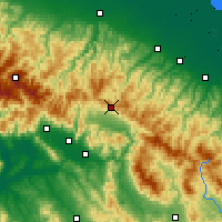 Nearby Forecast Locations - Rifredo - Kaart