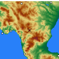 Nearby Forecast Locations - Latronico - Kaart