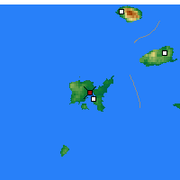 Nearby Forecast Locations - Limnos - Kaart