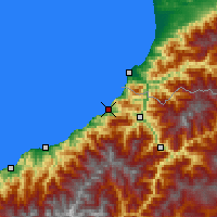 Nearby Forecast Locations - Hopa - Kaart