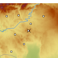 Nearby Forecast Locations - Gap Meydan - Kaart