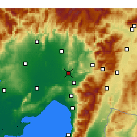 Nearby Forecast Locations - Osmaniye - Kaart