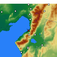 Nearby Forecast Locations - İskenderun - Kaart