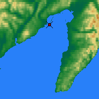 Nearby Forecast Locations - Korf - Kaart