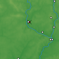 Nearby Forecast Locations - Zhukovka - Kaart