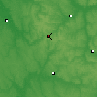 Nearby Forecast Locations - Pachelma - Kaart