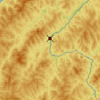 Nearby Forecast Locations - Urjupino - Kaart